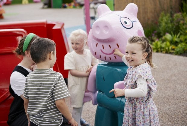 The Peppa Pig Playground gives little ones a new way to enjoy Legoland New York. Photo courtesy of the resort