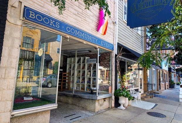 Families can enjoy early evening storytime at A Novel Idea. Photo by the author