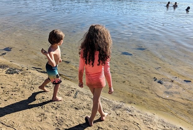 Dive into Parvin State Park; the water's fine! (And a little chilly...) Photo by Cait Sumner
