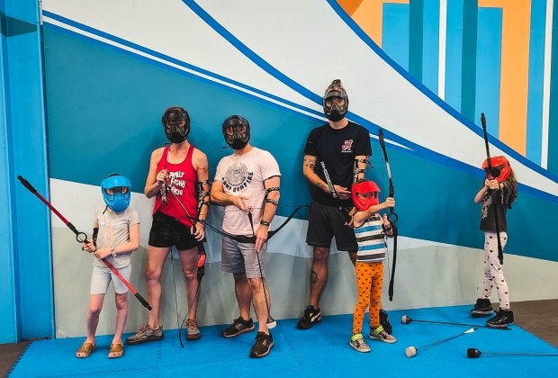 Ultimate Archery is a great experience for families looking to have some fun together!