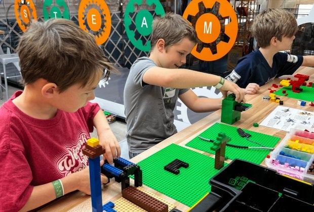 Whether your kids are into theater, cooking, sports,  or STEM, we've got you covered! Photo courtesy of Snapology Chicago