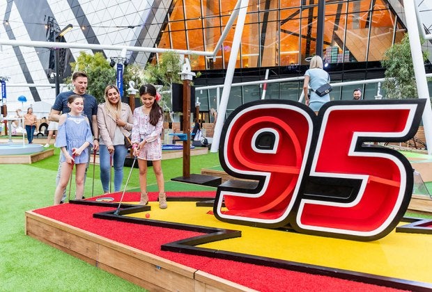 The ultimate pop-up, open-air, mini-golf experience arrives in Lower Manhattan this summer. 