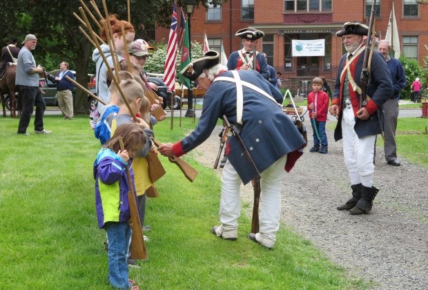 Memorial Day weekend begins with a bang at the Webb-Deane-Stevens Museum Revolutionary War Encampment. Photo Courtesy of Webb-Dean-Stevens Museum