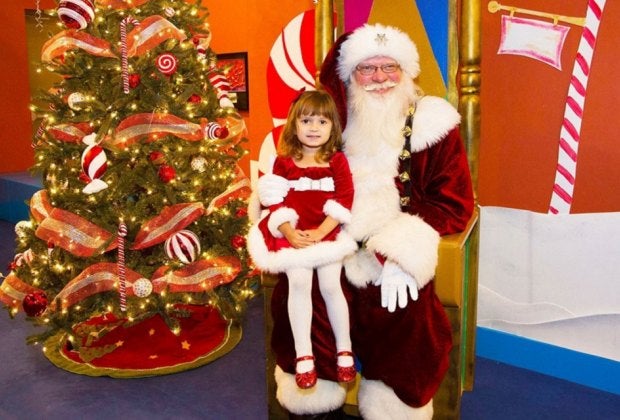 A breakfast feast with Santa is the perfect start to the morning./Photo courtesy of the Woodlands Children's Museum.
