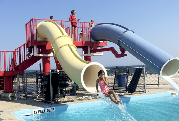 Silver Gull Beach Club offers tons of waterfront fun, whether in its pools or its private stretch of sandy beach.. Photo by Sara Maretette
