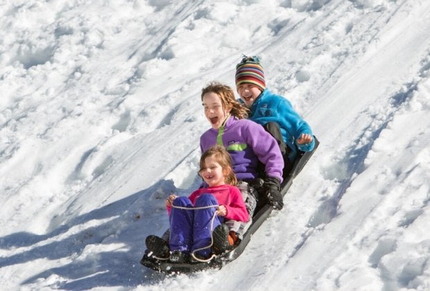 The thrills and cocoa are free at Danehy Park on January 4th! Photo courtesy of Danehy Park