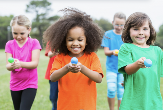 Test patience, agility, and speed in a quick spoon race.