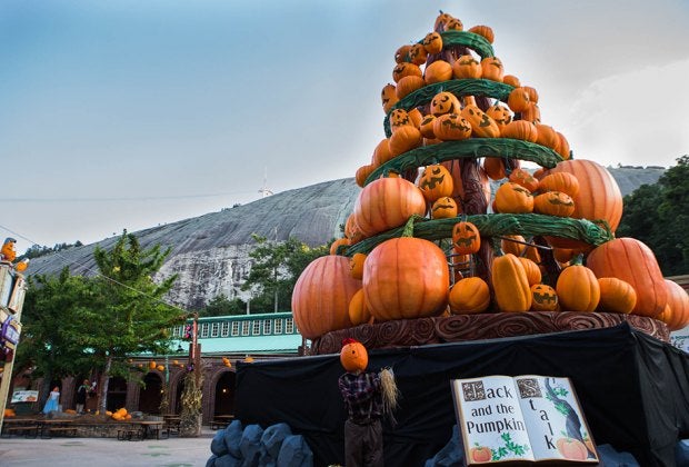 Stone Mountain Pumpkin Festival runs weekends September 13-November 2. Photo courtesy Stone Mountain Park
