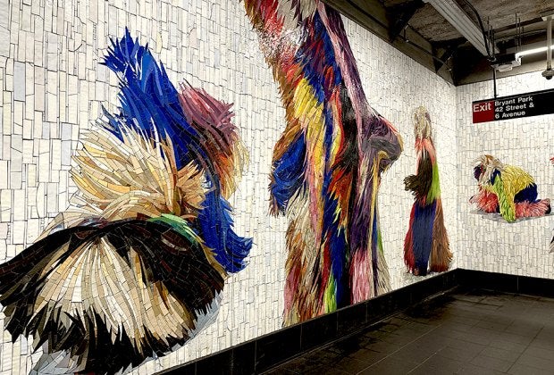 Nick Cave's “Each One, Every One, Equal All,” is a stunning subway art installation in one of the city's busiest stations.