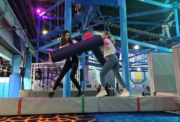 No matter your tweens favorite thing to do, Area 53 provides an action-packed outing with activities like ropes courses, rock climbing, and more. Photo by Diana Kim