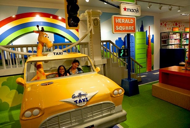 Discover the NYC-themed play space hidden inside the Toys "R" Us at Macy's. Photo by Jody Mercier