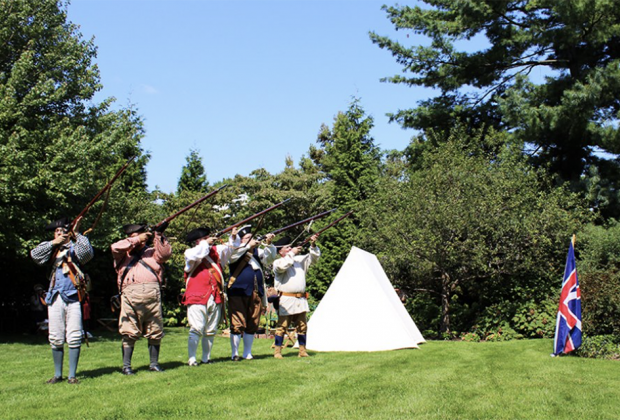 The Raynham Hall Museum invites visitors to step back into the colonial era and is one of 12 participating spots on the Long Island History Hunt. Photo courtesy of the museum
