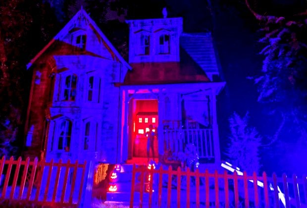 Head to Ulster Park to catch the spooky Headless Horseman Haunted Houses. Photo courtesy of event