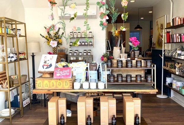 Oliver and Chatfield sells a curated selection of gifts that cater to a variety of interests.