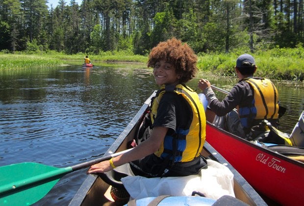 Frost Valley's offering for teens include extended overnights on the trail, sleeping under the stars, and adventure courses. Photo courtesy of the camp