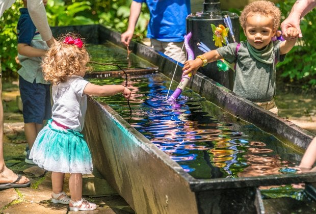 Play in the enchanting fairy-tale gardens at the Winterthur Museum Garden & Library. Photo courtesy of the museum