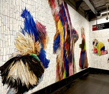 Nick Cave's “Each One, Every One, Equal All,” is a stunning subway art installation in one of the city's busiest stations.  