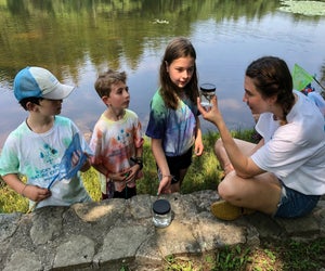 Kids learn, grow, and make friends through summer camp experiences. Summer Camp photo by Jake Belcher for the Trustees of Reservations