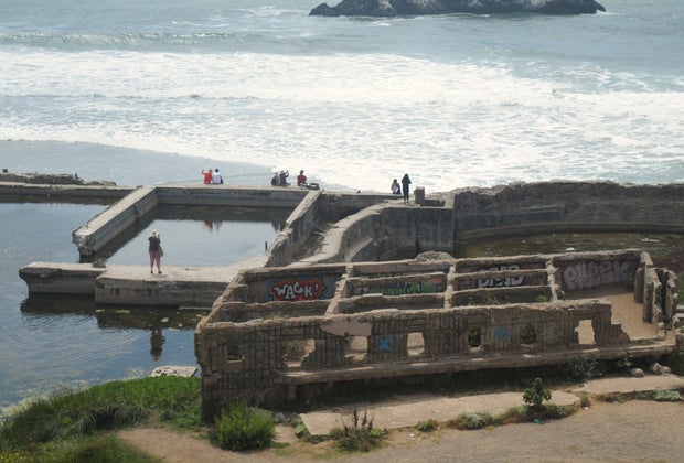 Hidden gems in San Francisco for Kids: Sutro Baths
