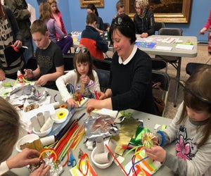 Take a family-friendly tour of the Heckscher Museum of Art. Photo courtesy of the museum