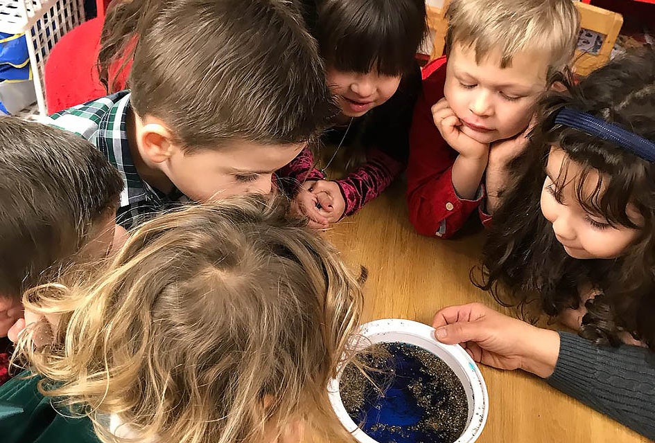 Tarrytown Nursery School promotes learning through play for ages 2-4.