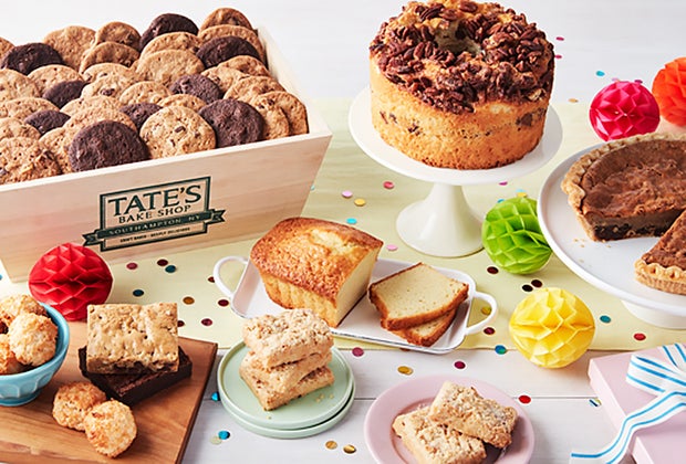 Cake, Cupcake, & Cookie Delivery Services: Tate's Bake Shop Birthday Basket