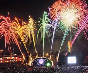 Get a headstart on Fourth of July fireworks at TD Bank's Celebrate America show. Photo courtesy of the event