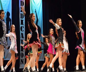 Step off your St. Patrick's Day celebration with teachers and students from the Mulvihill-Lynch Studio of Irish Dance. Photo courtesy of Walt Whitman Birthplace Association