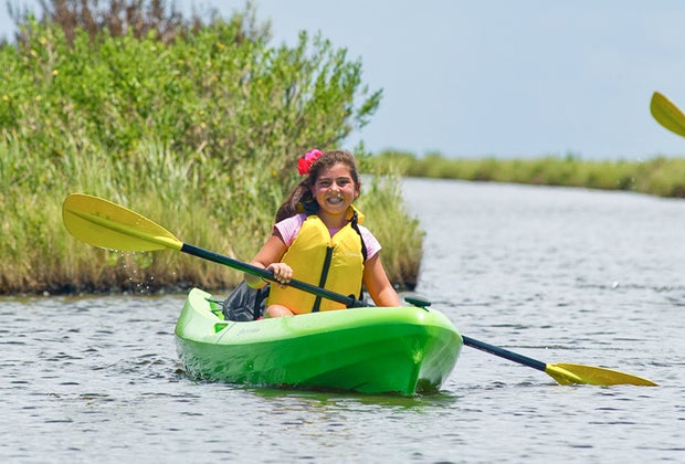 Explore the coast at Sea Rim State Park.
