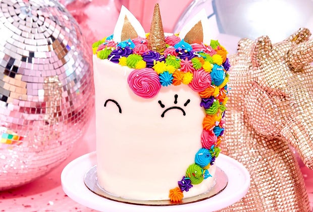 The Flour Shop unicorn birthday cake