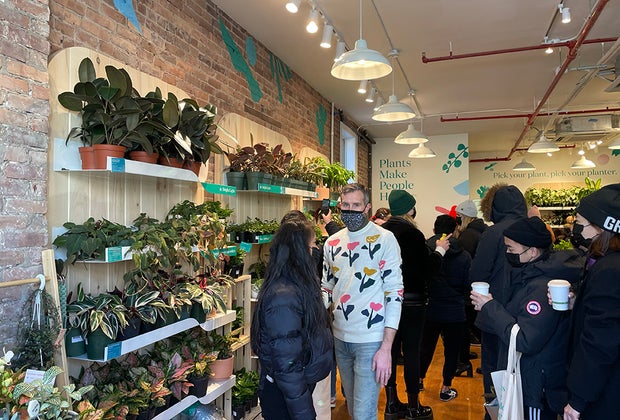 The Sill was crowded on opening day