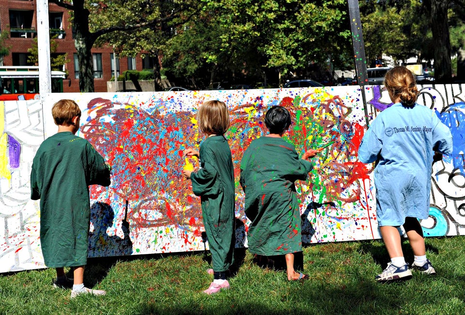 Paint the town! Photo courtesy of The Boston Arts Festival