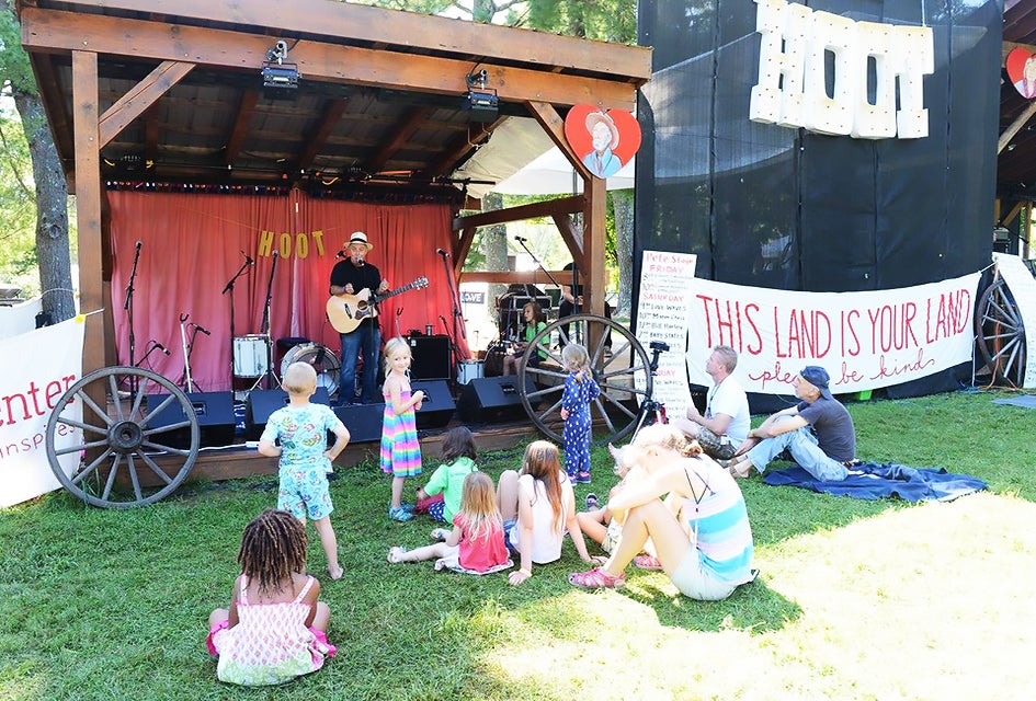 See live music and much more at the three-day Summer Hoot at the Ashokan Center. Photo courtesy of the event