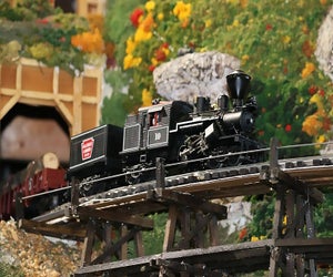 The TMB Model Train Club hosts open houses this month for kids of ages. Photo courtesy of the train club