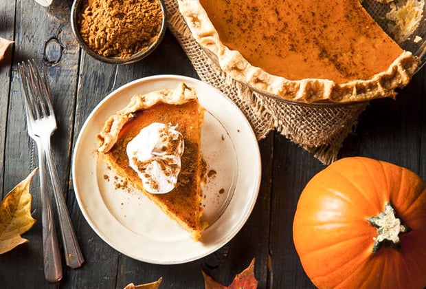 Photo of pumpkin pie-Restaurants Open on Thanksgiving in Connecticut