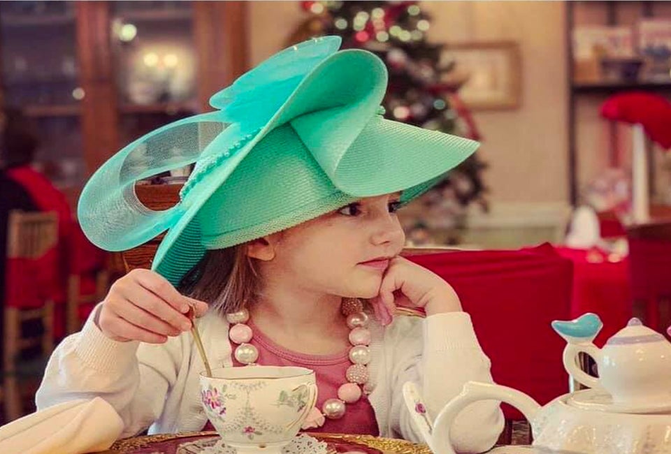 Don your fancy hat and head to an afternoon or holiday tea! Photo courtesy of The Tea Cart, Facebook 