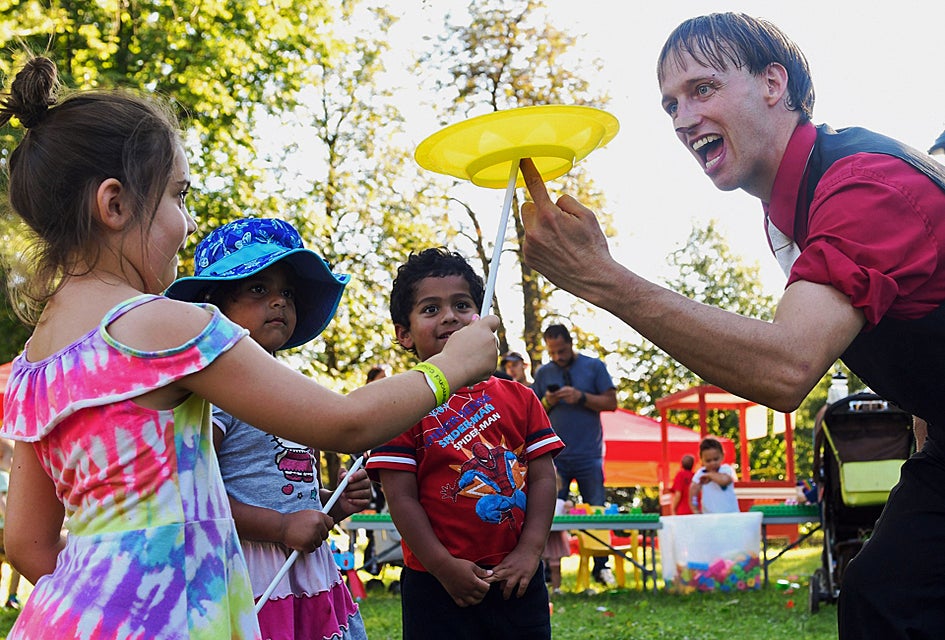 Enjoy roving performers, kid-friendly activities, and plenty of good eats when the Richmond County Fair takes over Historic Richmond Town for its annual run. Photo courtesy of the event
