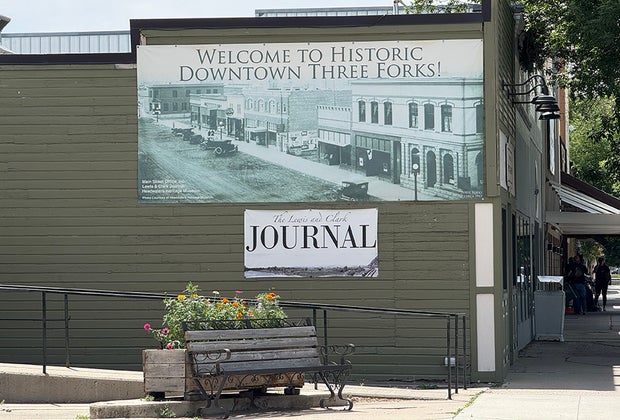Three Forks, Montana with kids: historic downtown