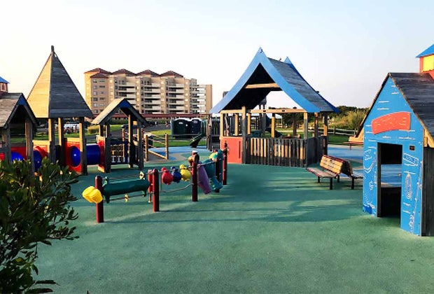 Tony's Place is an accessible beach-themed playground