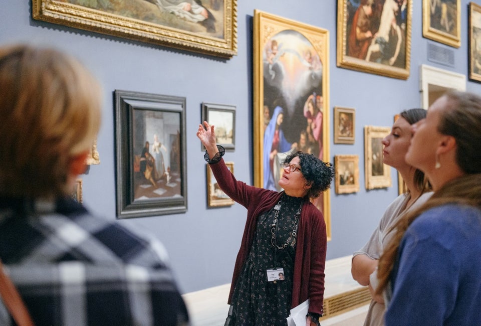 Sign up for a family tour (masks required) at the Wadsworth Atheneum. Photo by Monica Jorge