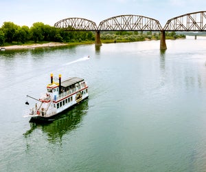 The Lewis and Clark Riverboat offers summer cruises on the Missouri River. Photo courtesy North Dakota Tourism.