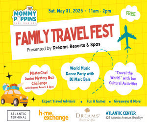 Mommy Poppins is set to host its first Family Travel Fest on Saturday, May 31 at the Atlantic Center.