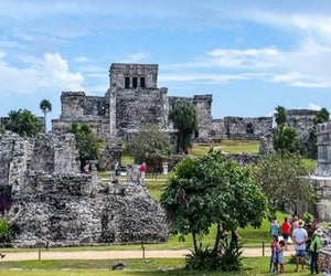 A day trip to nearby Tulum for Mayan ruins and more cultural exploration is a must. Photo: wikimedia commons