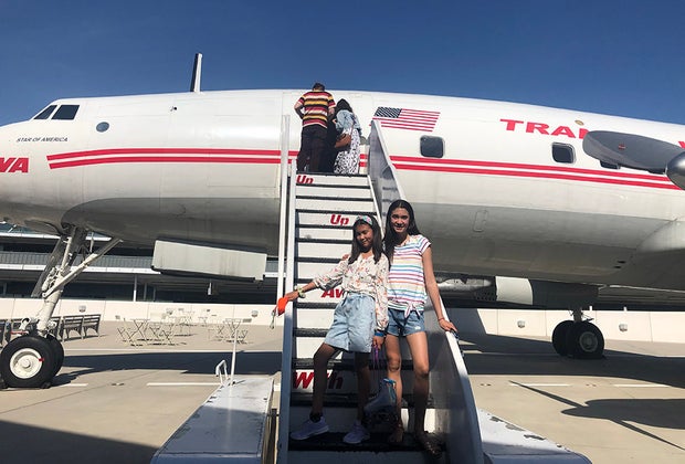 Connie at the TWA Hotel's Roll-A-Rama