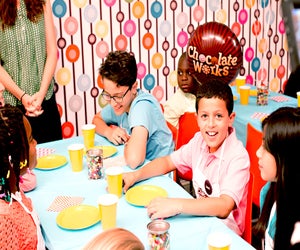 Get a behind-the-scenes look at the candy-making process for your birthday at Chocolate Works.