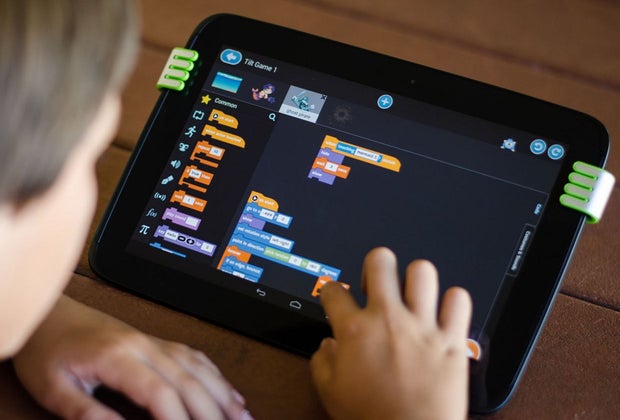 Kids can try self-paced classes with Tynker's coding program. 