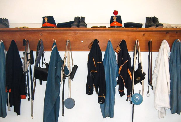 Explore Fort Tijon: Actual uniforms are on display