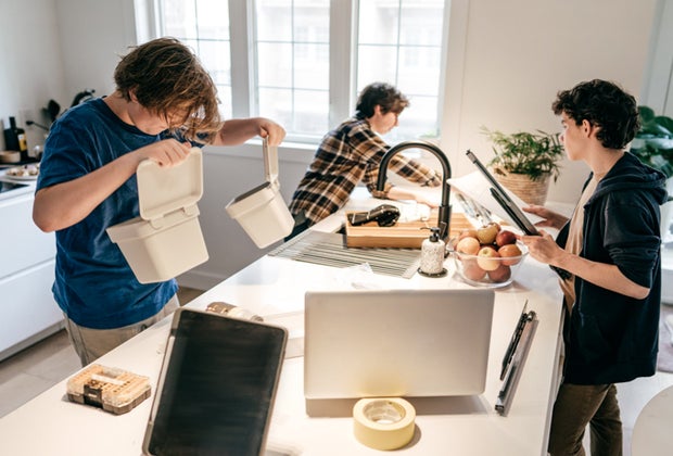 Life Skills for Teens: Cleaning a Kitchen
