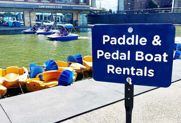Upstate New York getaways: Canalside in Buffalo