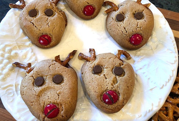 Best Christmas Cookie Recipes: Reindeer cookies